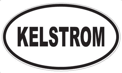 KELSTROM - Oval Magnet