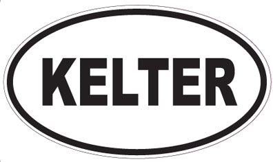 KELTER - Oval Sticker