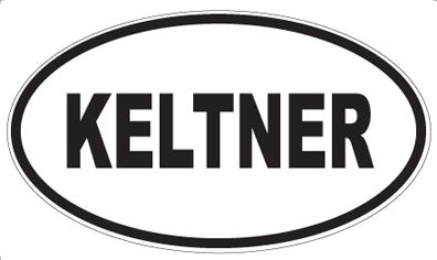 KELTNER - Oval Magnet