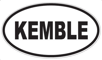 KEMBLE - Oval Magnet