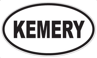 KEMERY - Oval Magnet