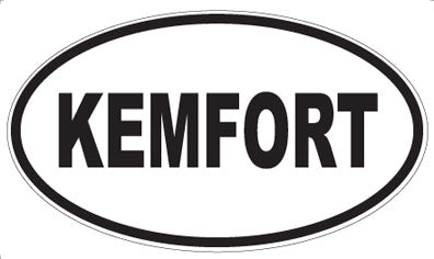 KEMFORT - Oval Magnet
