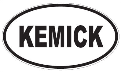 KEMICK - Oval Magnet