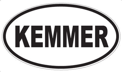 KEMMER - Oval Magnet
