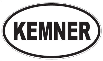 KEMNER - Oval Magnet