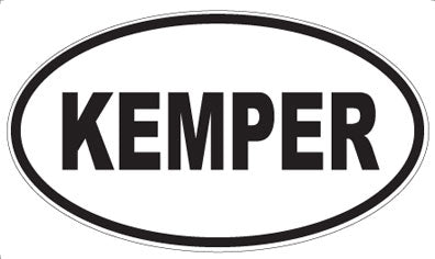 KEMPER - Oval Magnet