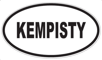 KEMPISTY - Oval Magnet