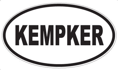 KEMPKER - Oval Magnet