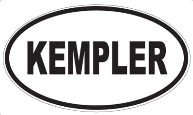 KEMPLER - Oval Magnet