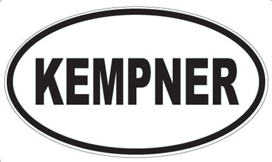 KEMPNER - Oval Magnet