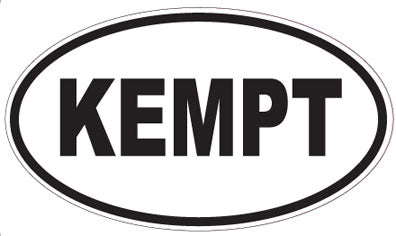 KEMPT - Oval Magnet