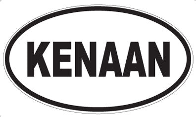 KENAAN - Oval Magnet