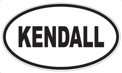 KENDALL - Oval Magnet