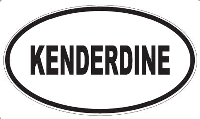 KENDERDINE - Oval Magnet