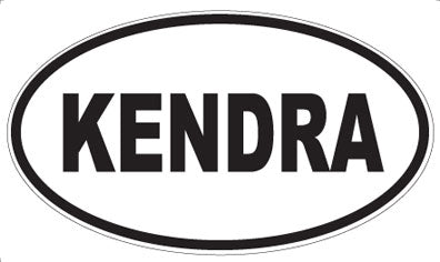 KENDRA - Oval Magnet