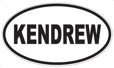 KENDREW - Oval Magnet