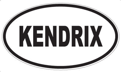 KENDRIX - Oval Magnet