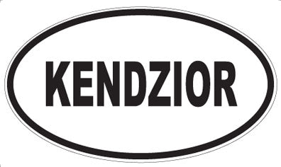 KENDZIOR - Oval Magnet