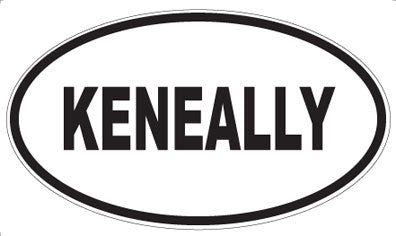KENEALLY - Oval Magnet