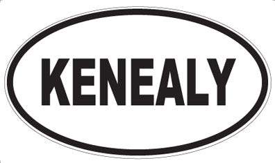 KENEALY - Oval Magnet