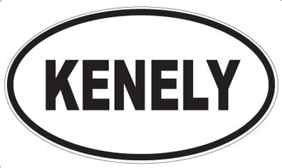 KENELY - Oval Magnet