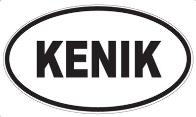 KENIK - Oval Magnet