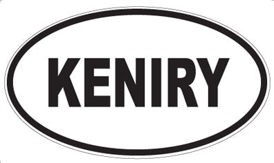 KENIRY - Oval Magnet