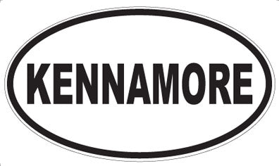 KENNAMORE - Oval Magnet