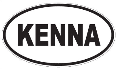 KENNA - Oval Magnet