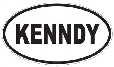 KENNDY - Oval Magnet