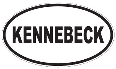 KENNEBECK - Oval Magnet