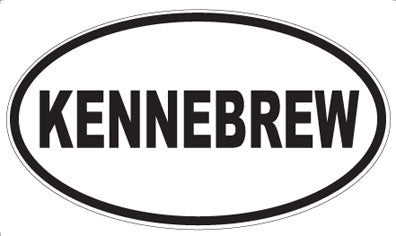 KENNEBREW - Oval Magnet