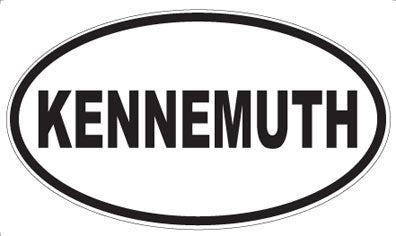 KENNEMUTH - Oval Magnet