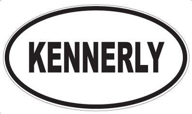 KENNERLY - Oval Magnet