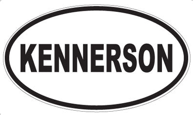 KENNERSON - Oval Magnet