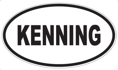 KENNING - Oval Magnet