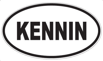KENNIN - Oval Magnet