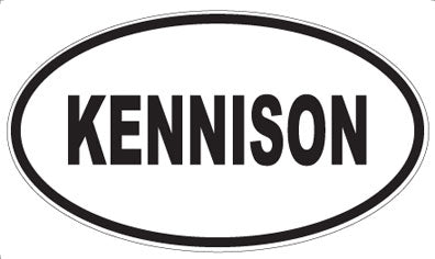 KENNISON - Oval Magnet