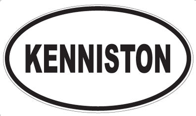 KENNISTON - Oval Magnet