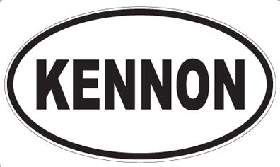KENNON - Oval Magnet