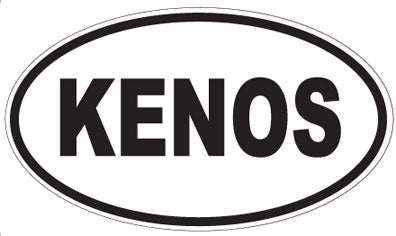 KENOS - Oval Magnet