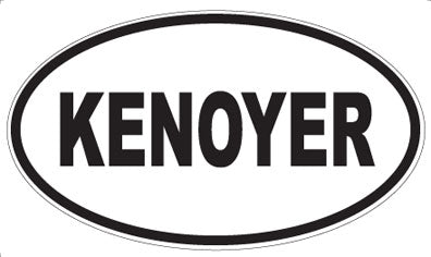 KENOYER - Oval Magnet