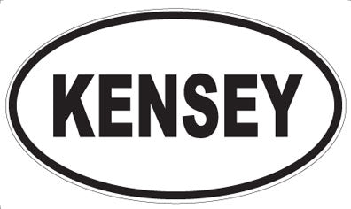 KENSEY - Oval Magnet