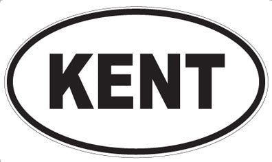 KENT - Oval Magnet
