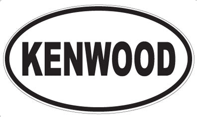 KENWOOD - Oval Magnet