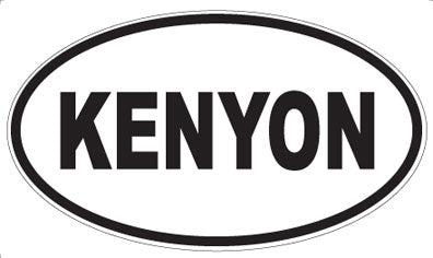 KENYON - Oval Magnet