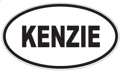 KENZIE - Oval Magnet