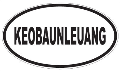 KEOBAUNLEUANG - Oval Magnet