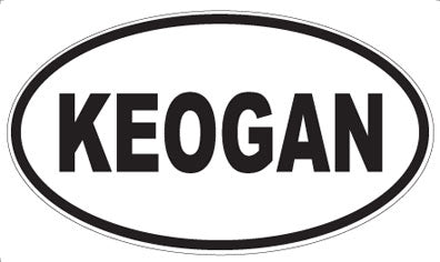 KEOGAN - Oval Magnet