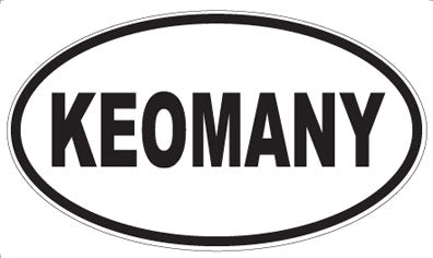 KEOMANY - Oval Magnet
